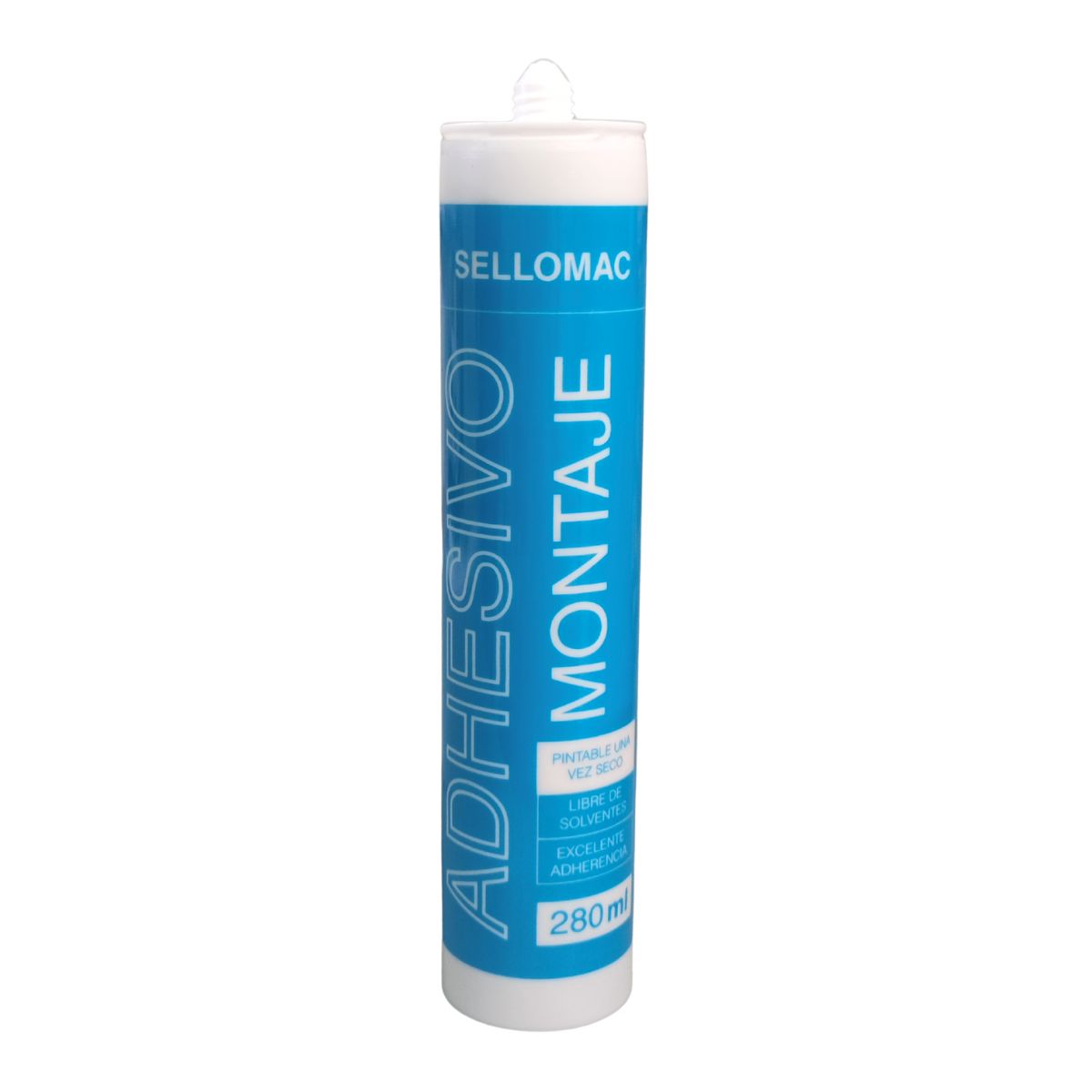GENERICO - Silicona Adhesivo Montaje Sellomac 280ml