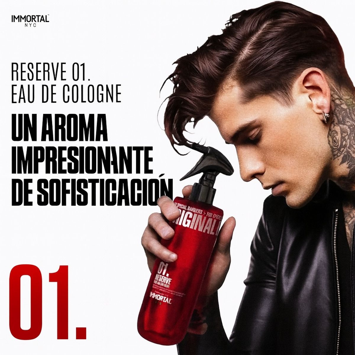 IMMORTAL INFUSE - After Shave Immortal Balsamo 01 Reserve 500ml