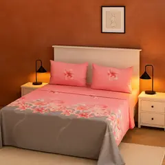 ARMONIA - Diseño 763 juego de sábanas 3.0 clásicas 144 hilos 7EF