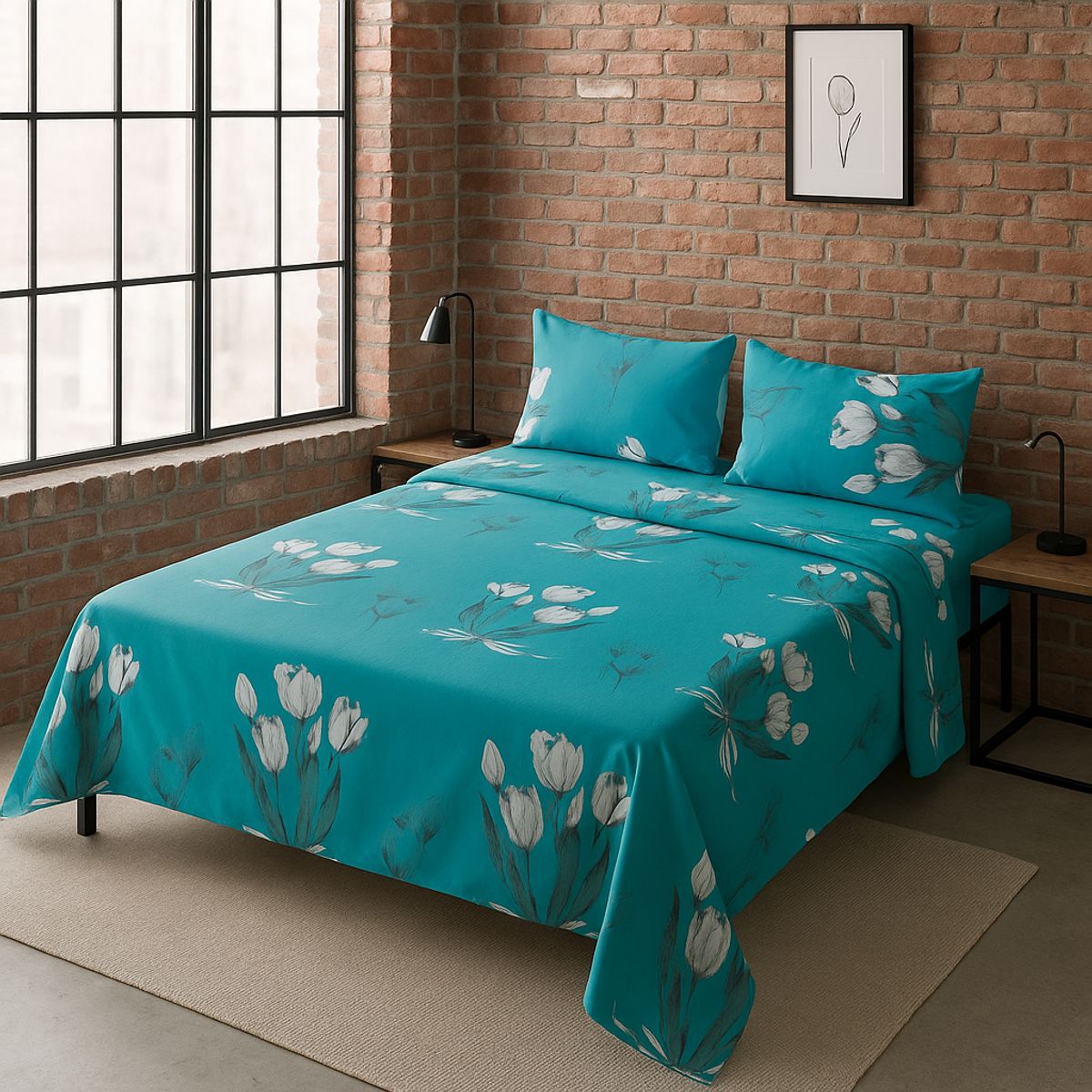 ARMONIA - Juego sábanas versión 762 clásicas 3.0 144 hilos 7EF