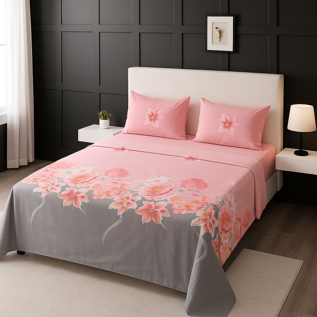 ARMONIA - Juego sábanas versión 762 clásicas 3.0 144 hilos 7EF