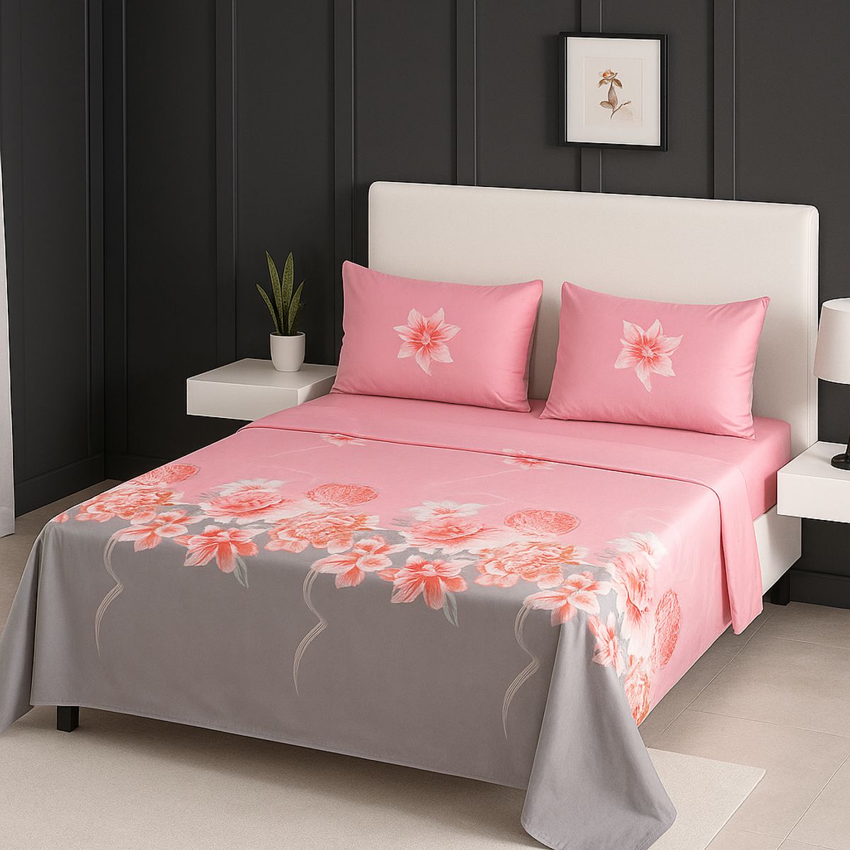 ARMONIA - Juego sábanas versión 762 clásicas 3.0 144 hilos 7EF