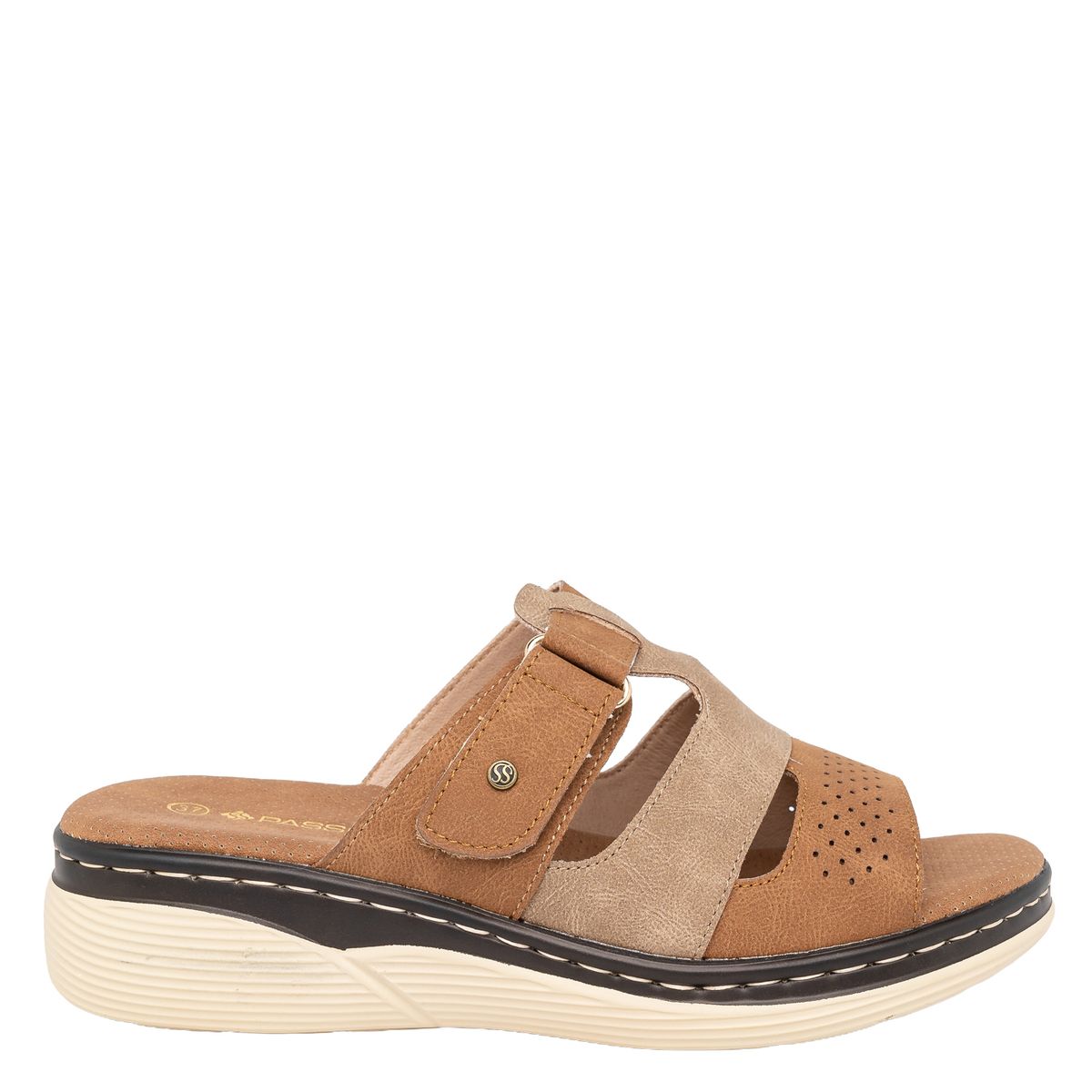 PASSER - Sandalia Mujer Caramelo Dore Passer