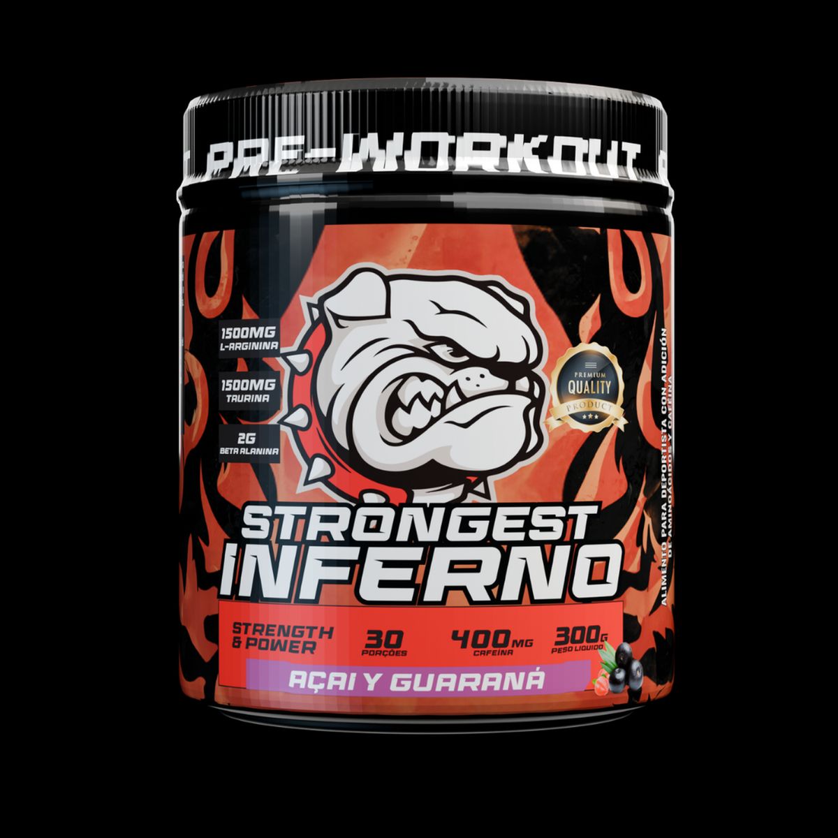 STRONG - PRE ENTRENO - STRONGEST INFERNO