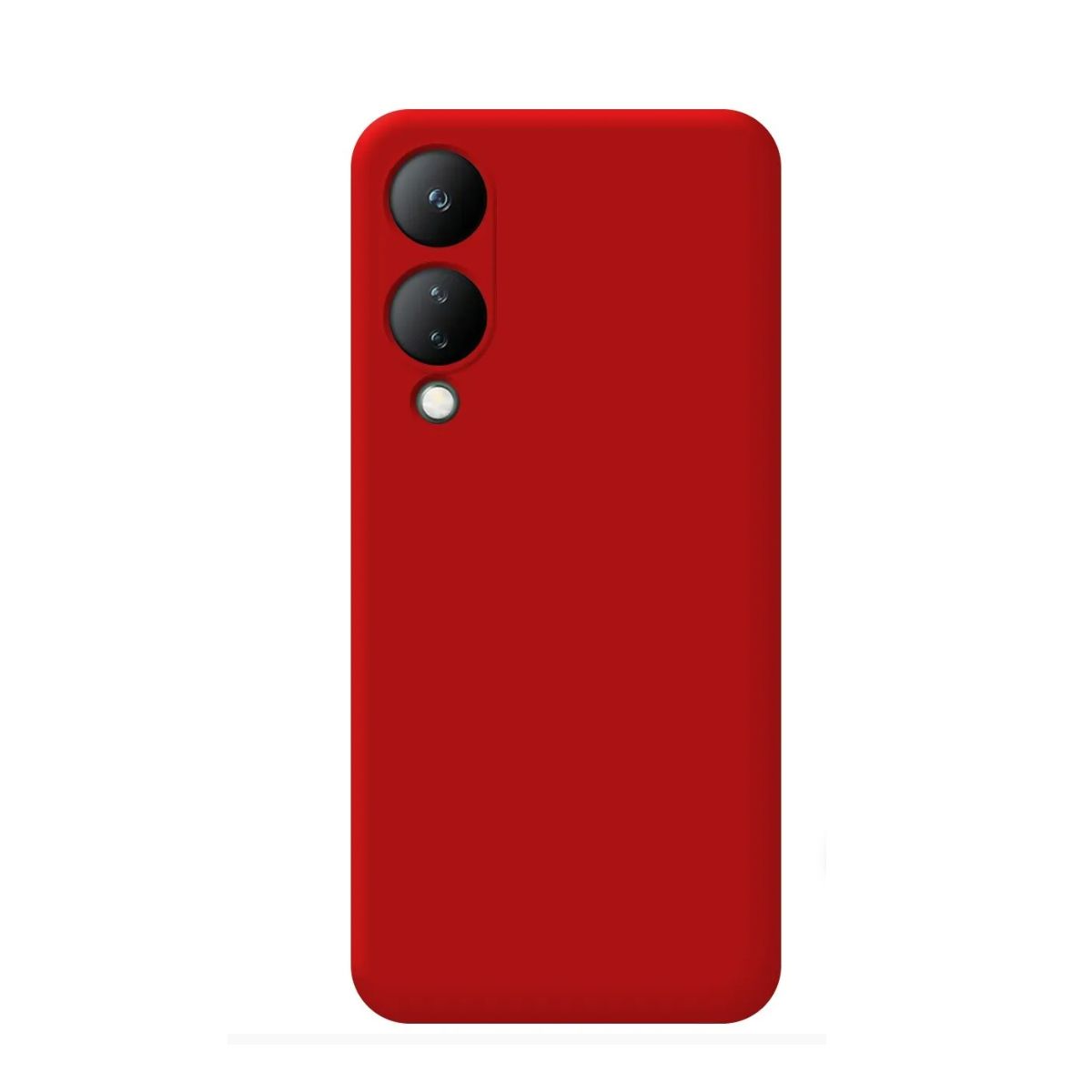 JOIGO - Carcasa Para Vivo Y17S Goma Rojo