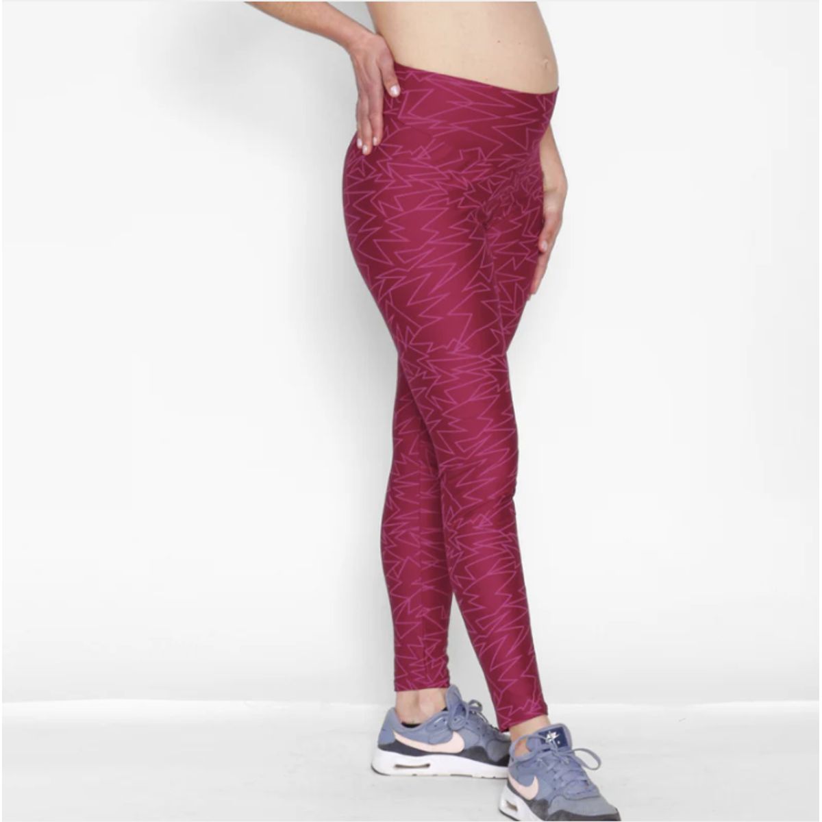 NALA - Calza Maternal Rayos Burdeo Nala Maternity