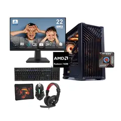 OEM - Kit Titan 5: Pc Ryzen 5 8500G 500GB, RAM 32GB, Monitor y más