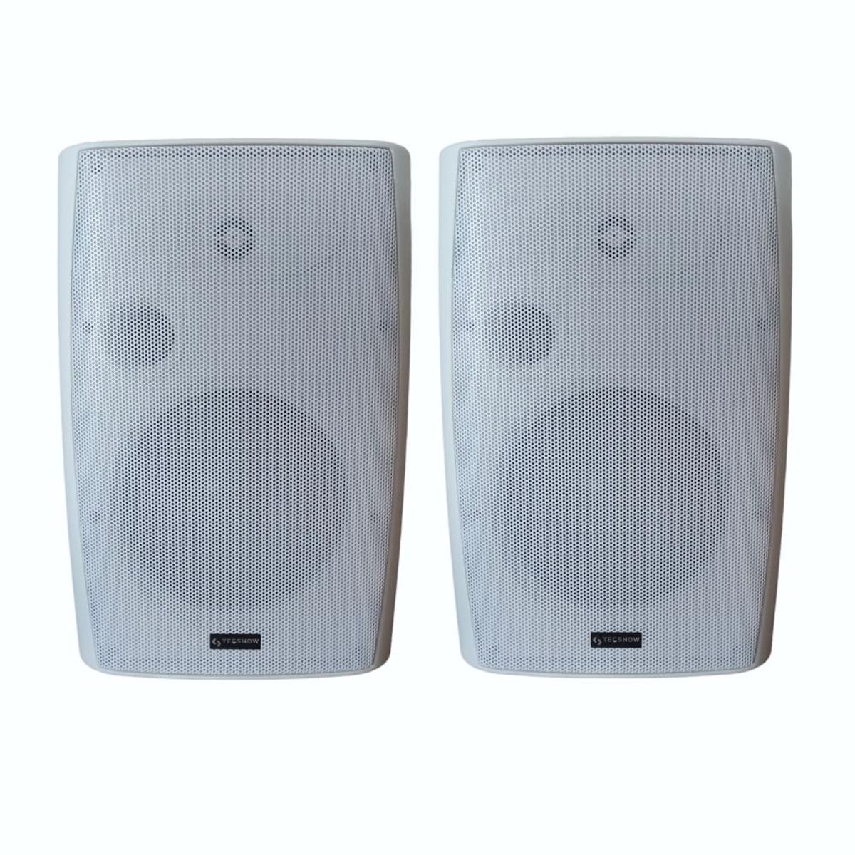 TECSHOW - Parlantes Ambientales Tecshow DOME W8 Blanco par