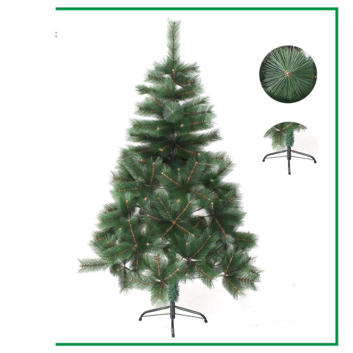 GENERICO - Árbol De Navidad Verde 180 Cm Genérica