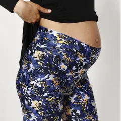 NALA - Calza Maternal Azul Manchas Maternity