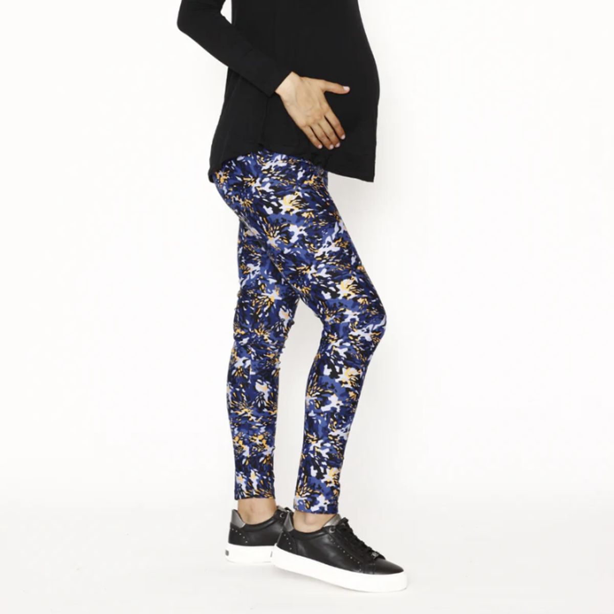 NALA - Calza Maternal Azul Manchas Nala Maternity