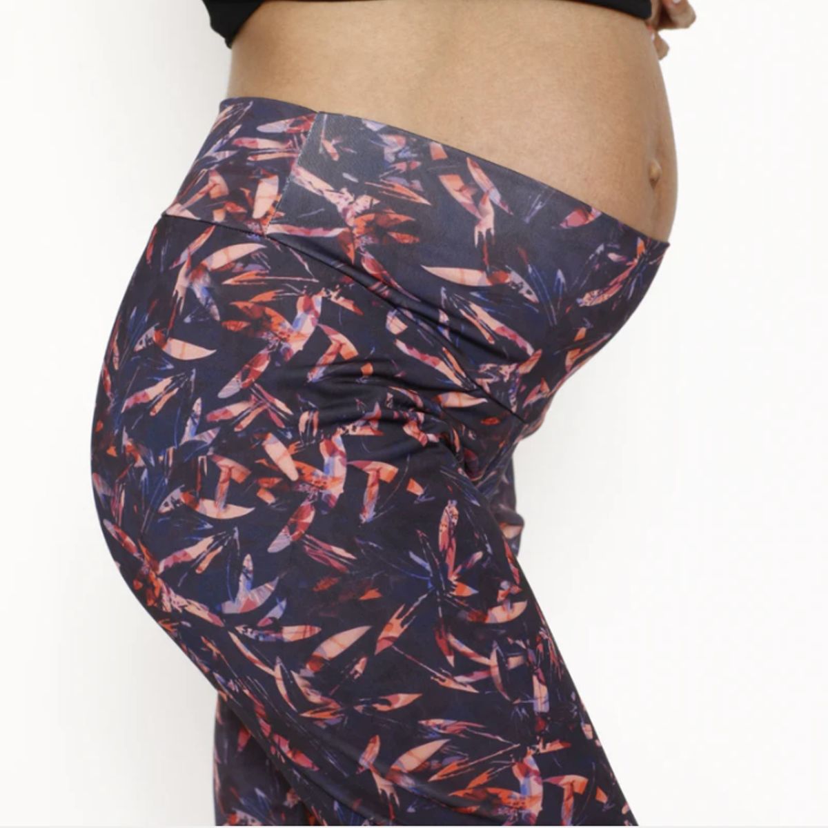 NALA - Calza Maternal Hojas Coral Nala Maternity