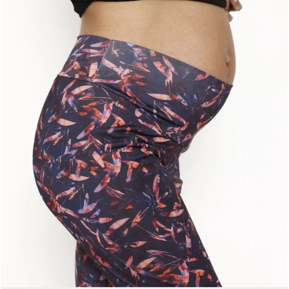 NALA - Calza Maternal Hojas Coral Nala Maternity