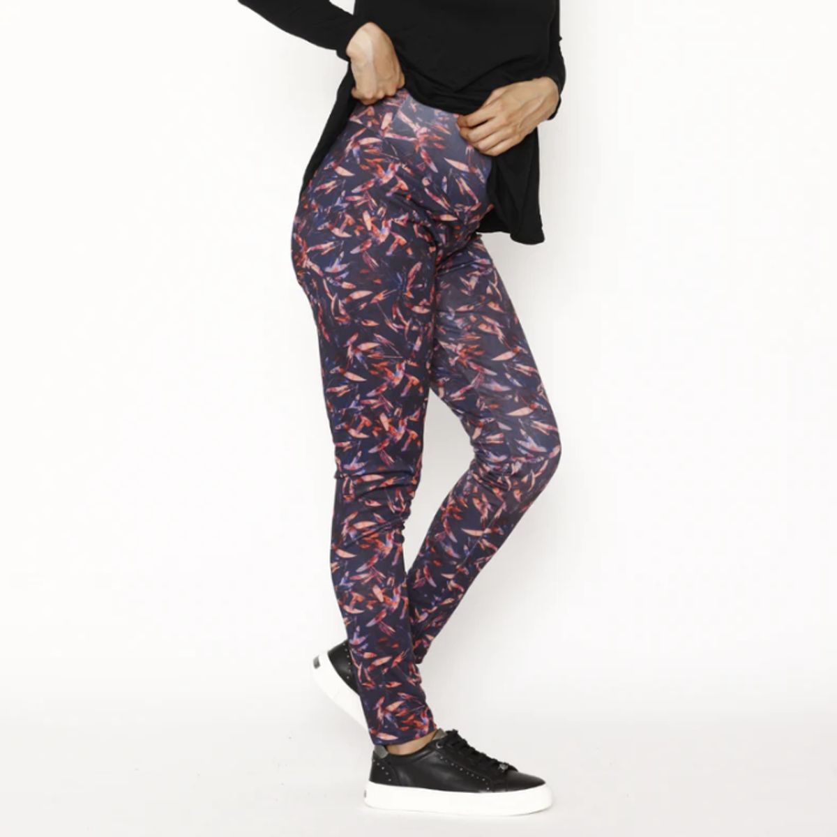 NALA - Calza Maternal Hojas Coral Nala Maternity