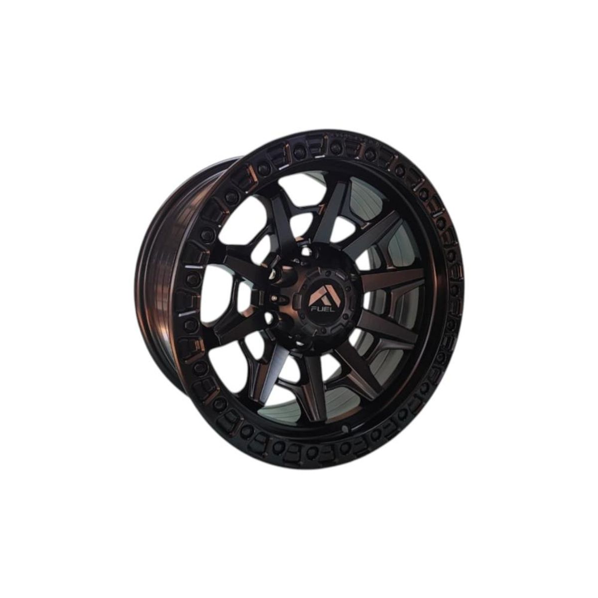 GENERICO - Juego de Llantas 16X8 6x1397 Et0 Matt Black 602 FSB