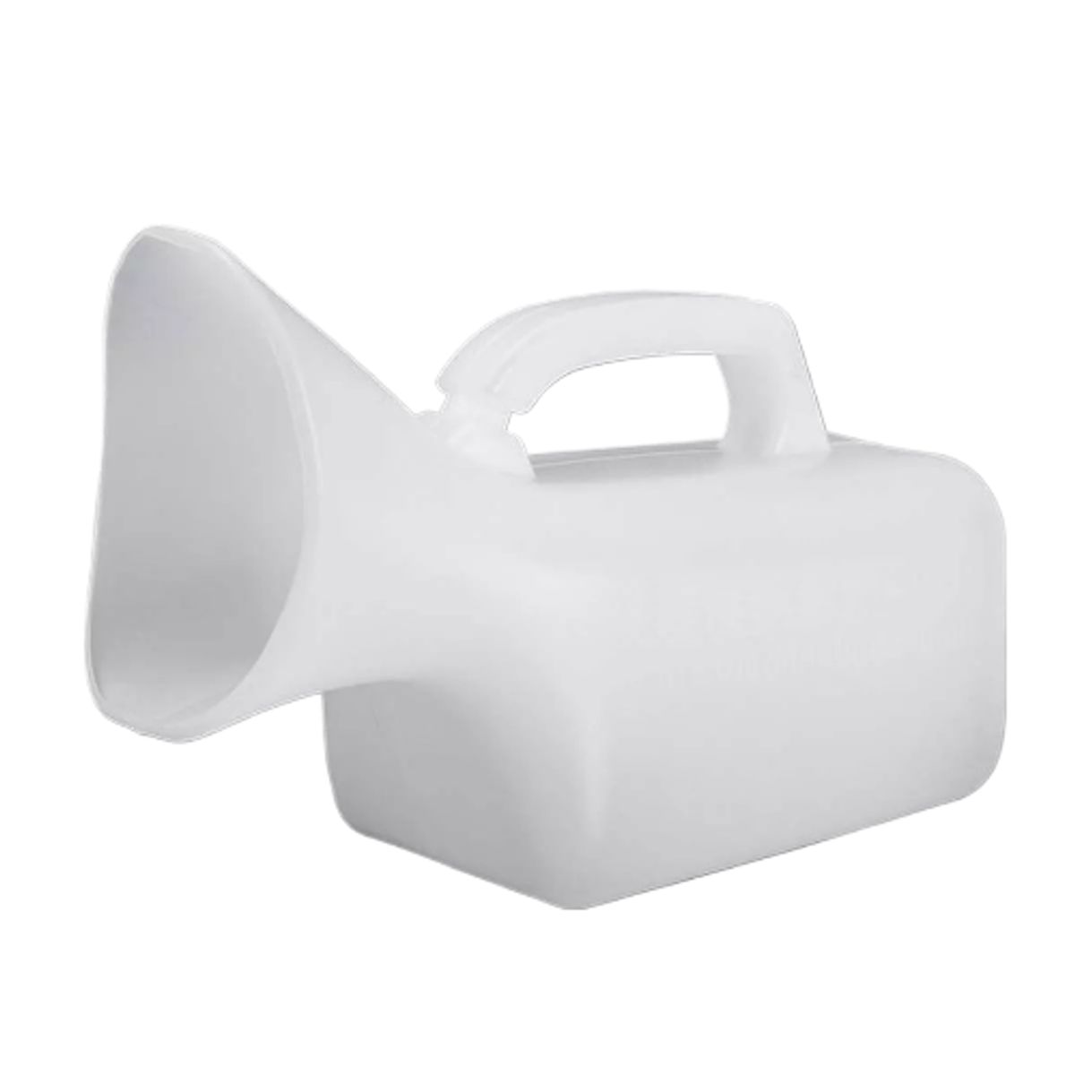 ONEDER - Pato Urinario Femenino Cuello Corto Portatil 1 Lt Plastico