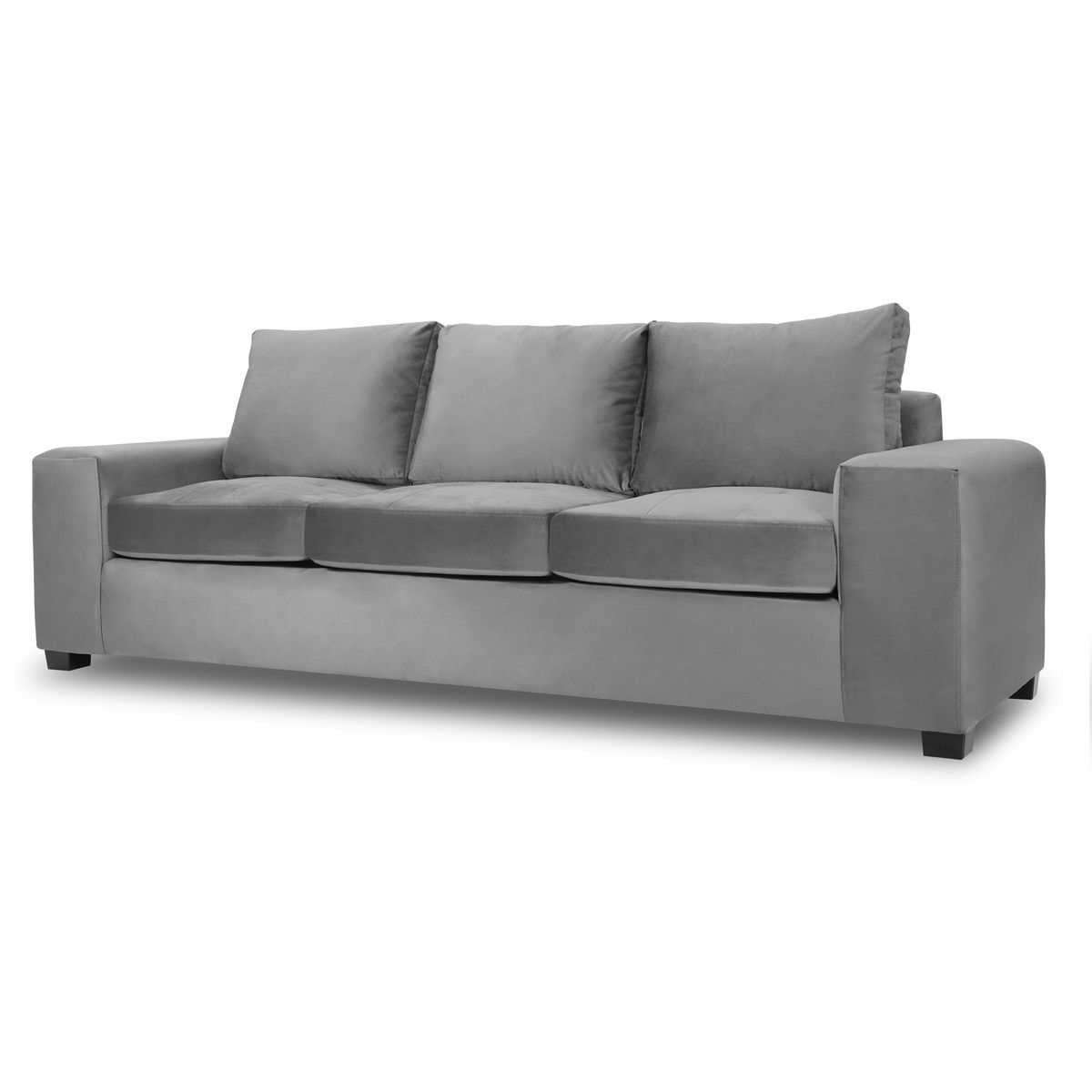INTERMUEBLES - Sofá Senna 3 Cuerpos Felpa