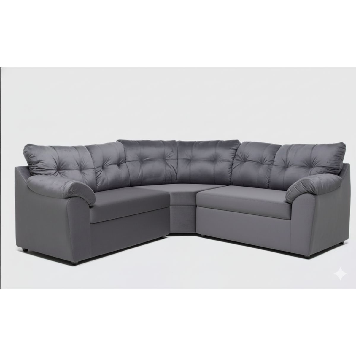 INTERMUEBLES - Sofá Seccional Atlas 212 Felpa