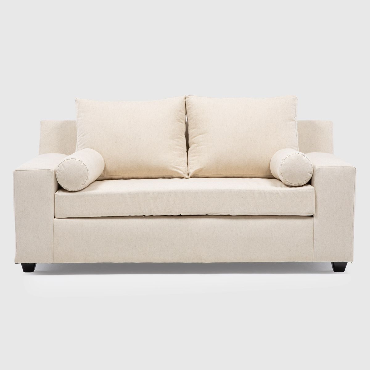 INTERMUEBLES - Sofá 3 Cuerpos Santi Lino Americano Crudo