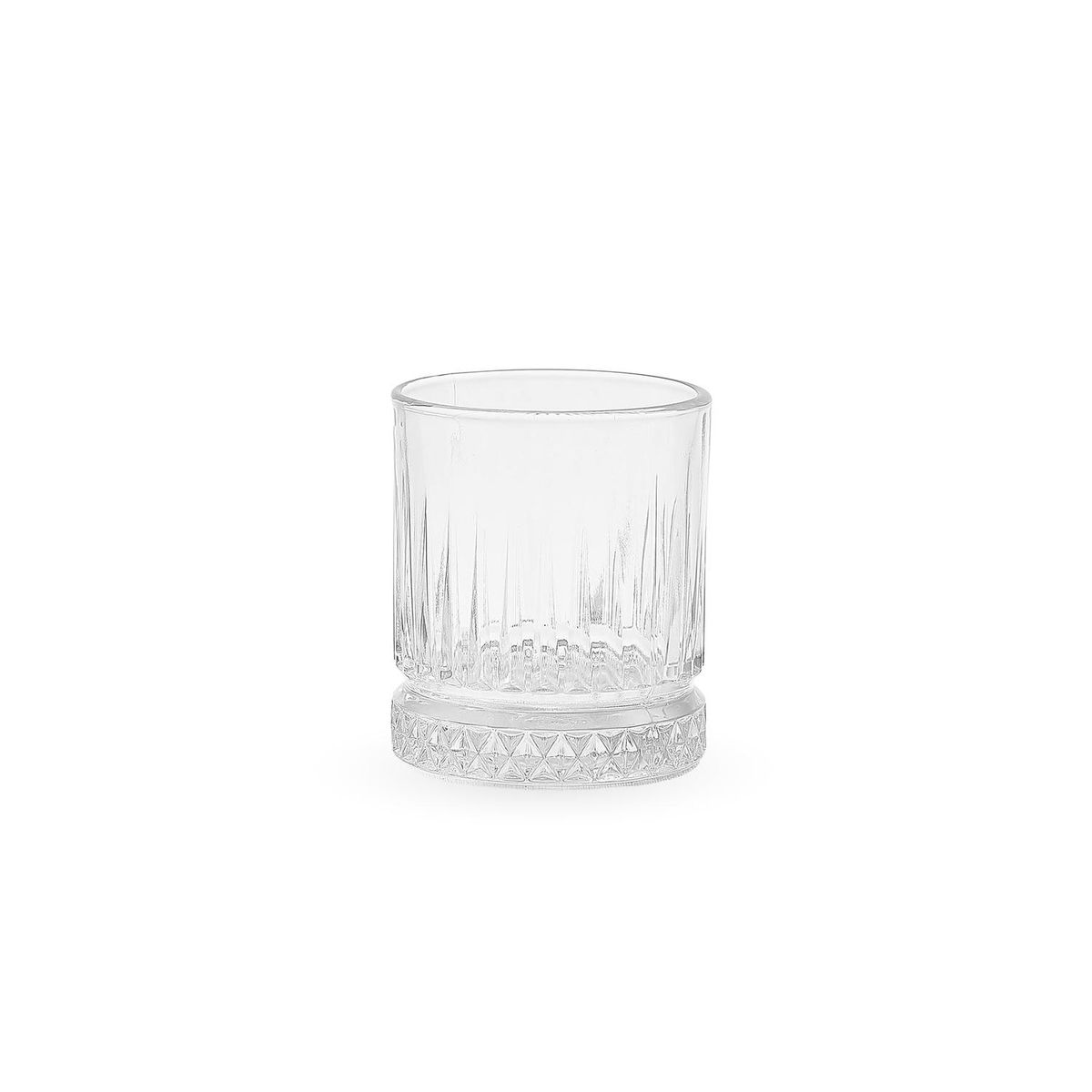 SIMPLIT - Set 6 Vasos Cortos 380ml Vidrio Ginebra Simplit