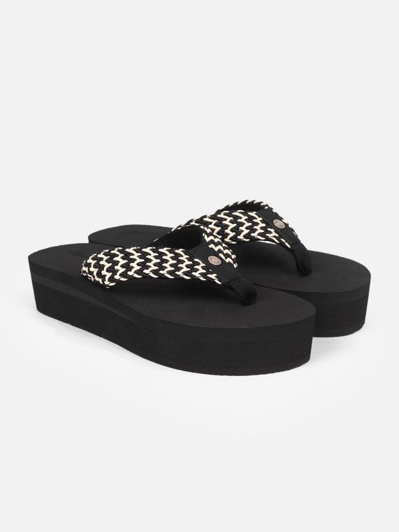 Sandalias Quimai Negro Mujer