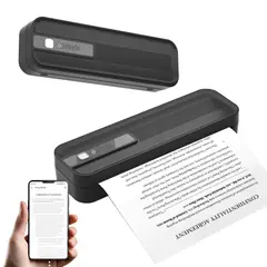 BITBYTE - Impresora Térmica Portátil Blanca sin uso de tinta