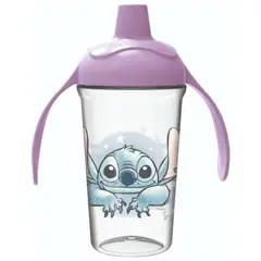 DISNEY - Vaso de Entrenamiento con Asas y Boquilla rígida 295ml Stitch