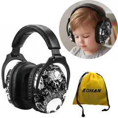 ZOHAN - Protector Auditivo Niños Audífonos Orejeras Antiruido Autismo Renew Skull