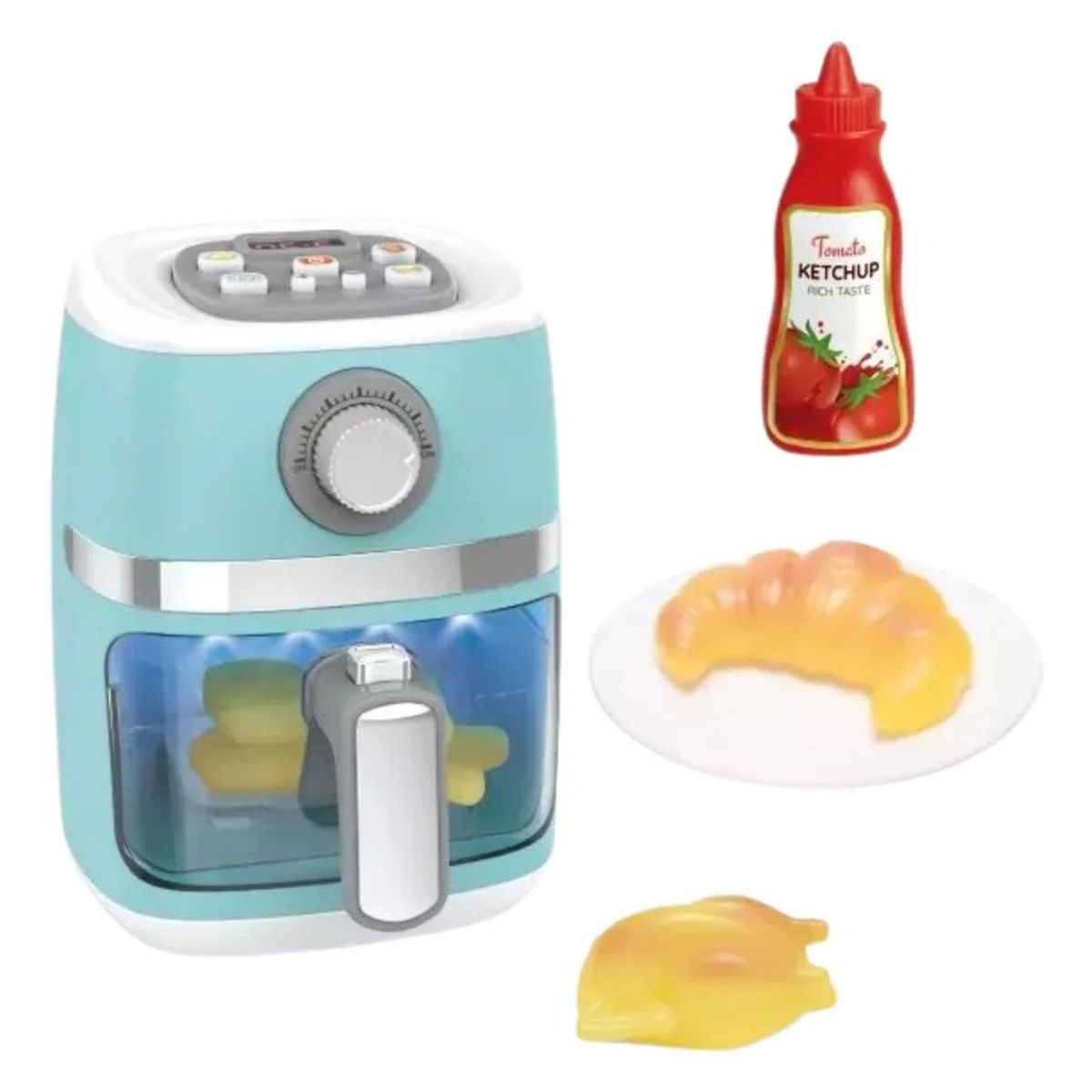 GENERICO - Freidora De Juguete Para Cocina Infantil Air Fryer