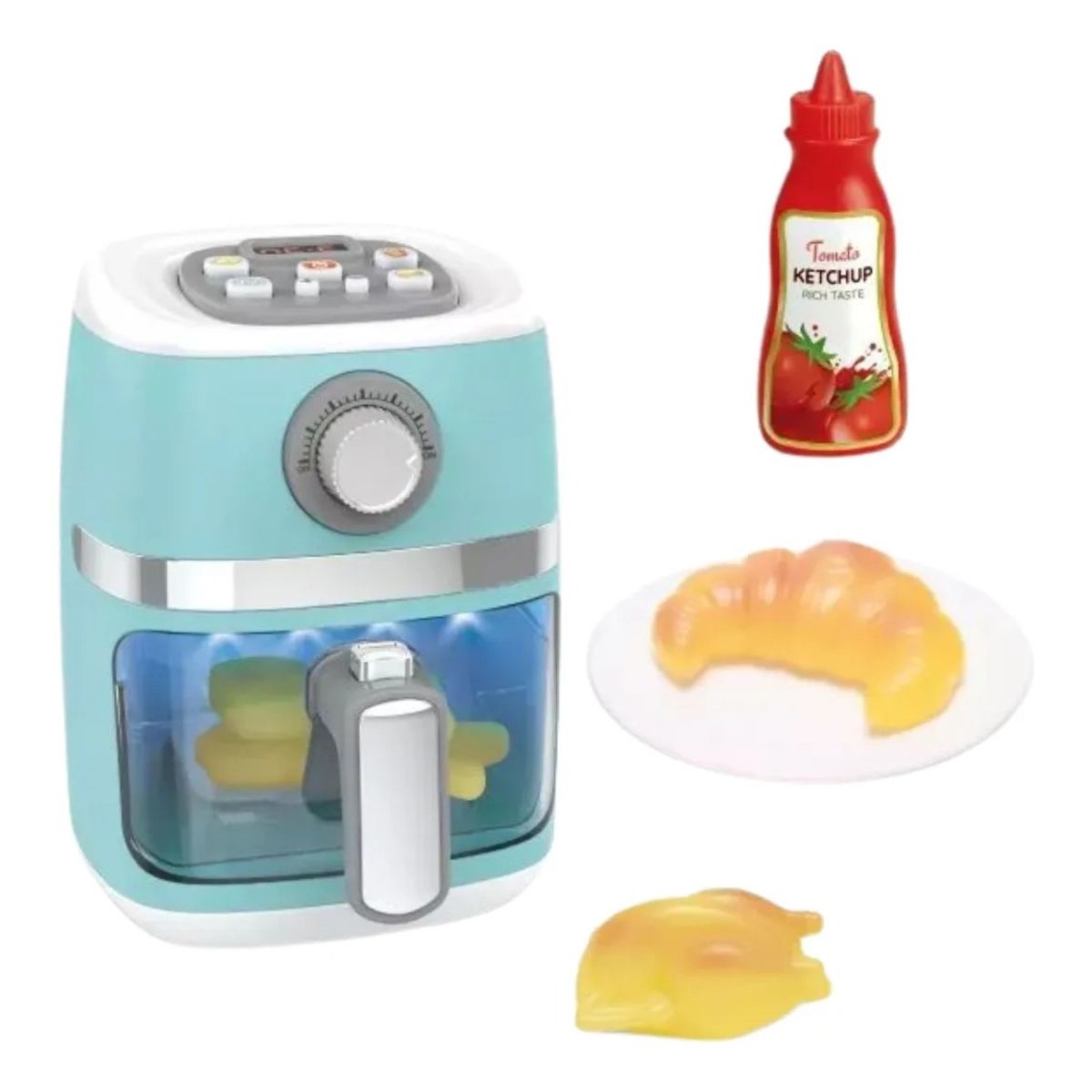 GENERICO - Freidora De Juguete Para Cocina Infantil Air Fryer