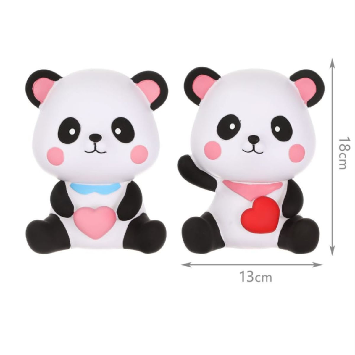 HOMEY - Alcancia de Oso Panda con Corazones