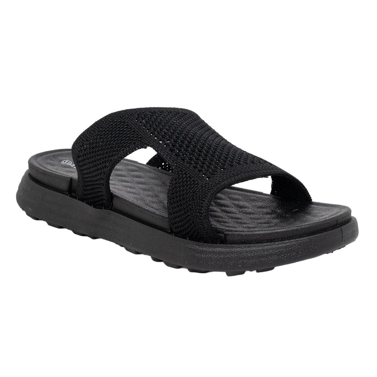 ALQUIMIA - Sandalia Mujer Negro Comfy Alquimia