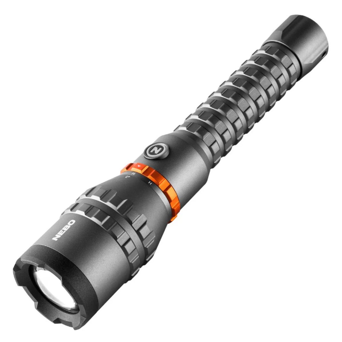 NEBO - Linterna Led Recargable Nebo Davinci 8000 Lúmenes Linterna Gris Oscuro Luz Blanco