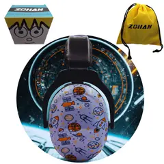 ZOHAN - Protector Auditivo Niños Audífonos Orejeras Antiruido Autismo Renew Space