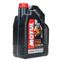 MOTUL - Aceite De Motocicleta 100% Sintetico 7100 4t 10w-40 4l