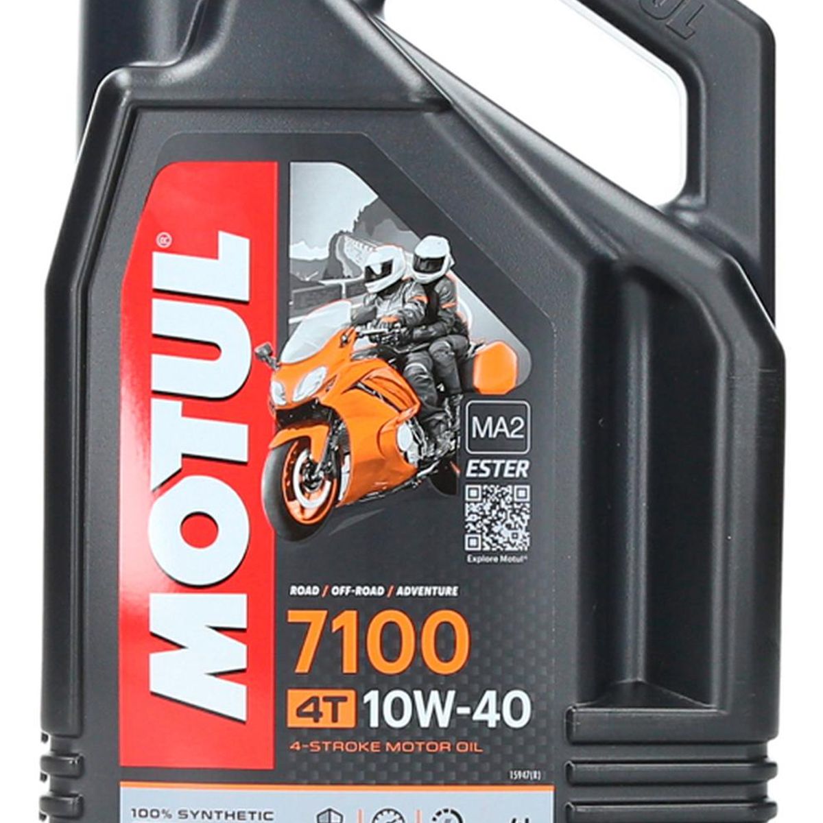 MOTUL - Aceite De Motocicleta 100% Sintetico Motul 7100 4t 10w-40 4l