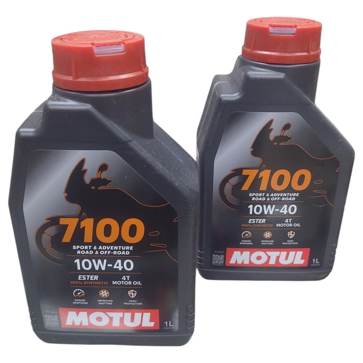 MOTUL - Aceite De Moto 10w 40 Full Sintetico 7100 Motul 4t 2l