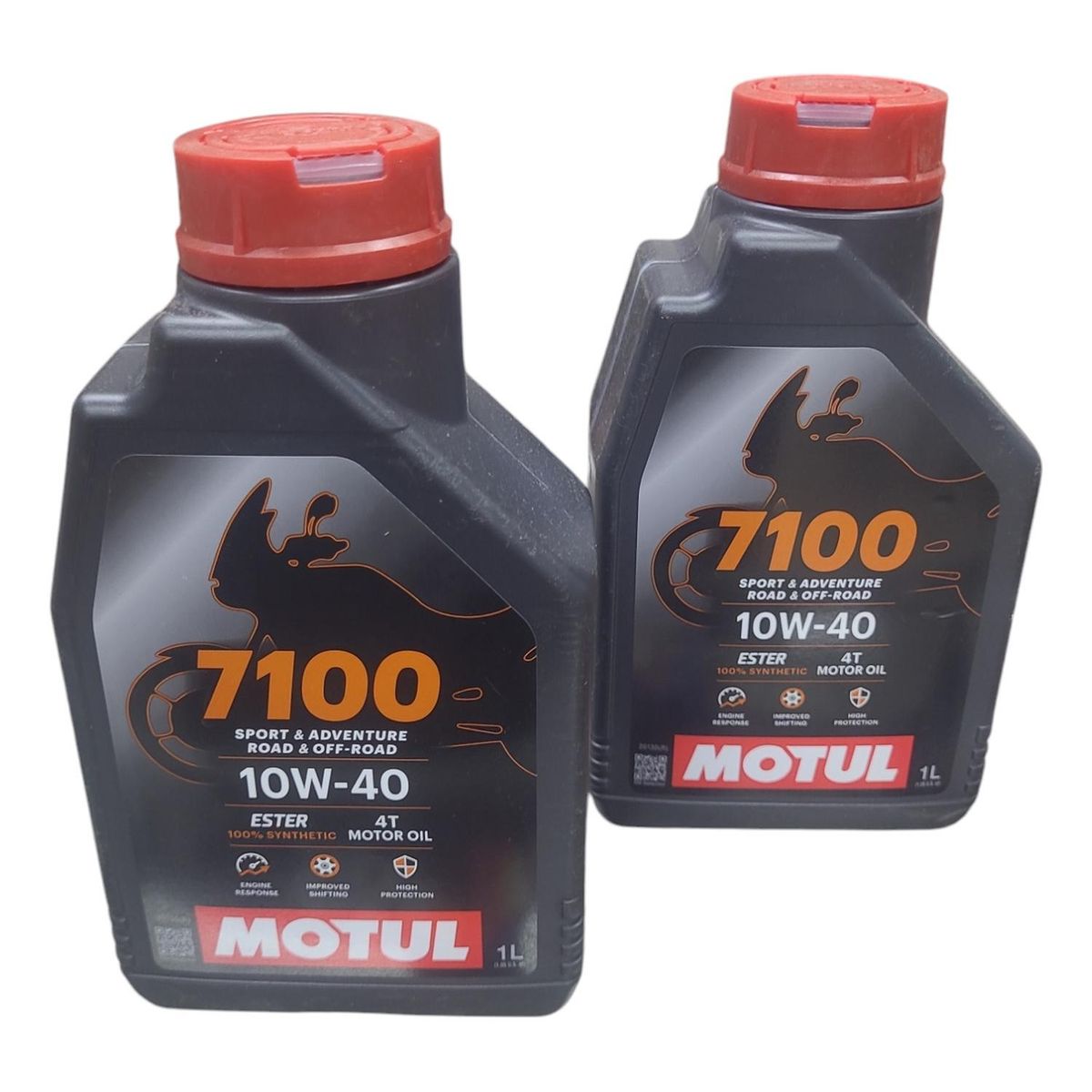 MOTUL - Aceite De Moto 10w 40 Full Sintetico 7100 Motul 4t 2l