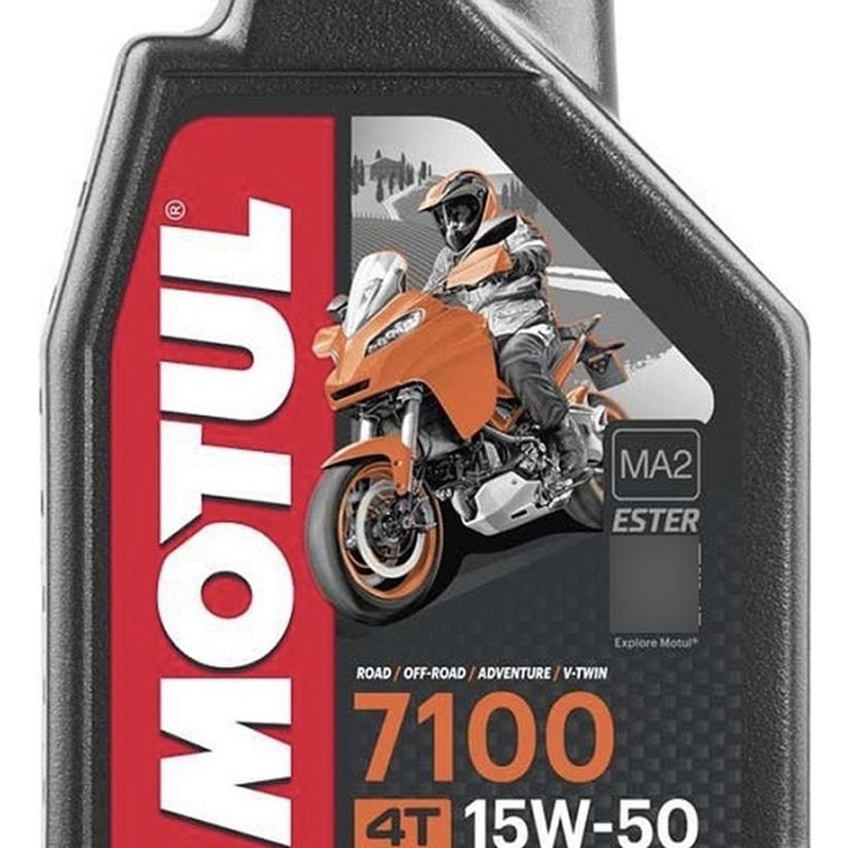 MOTUL - Aceite Moto Y Cuatriciclo Motul 15w 50 7100 Full Sintetico