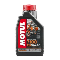 MOTUL - Aceite Moto 7100 10w60 Full Sintetico 1l 4t Original