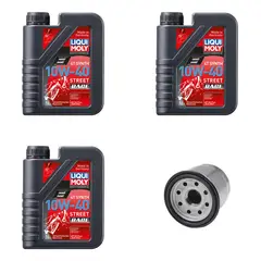 LIQUI MOLY - Kit Mantencion Honda Nc 750x/ Transalp 650 - 700 (4l+filtro)