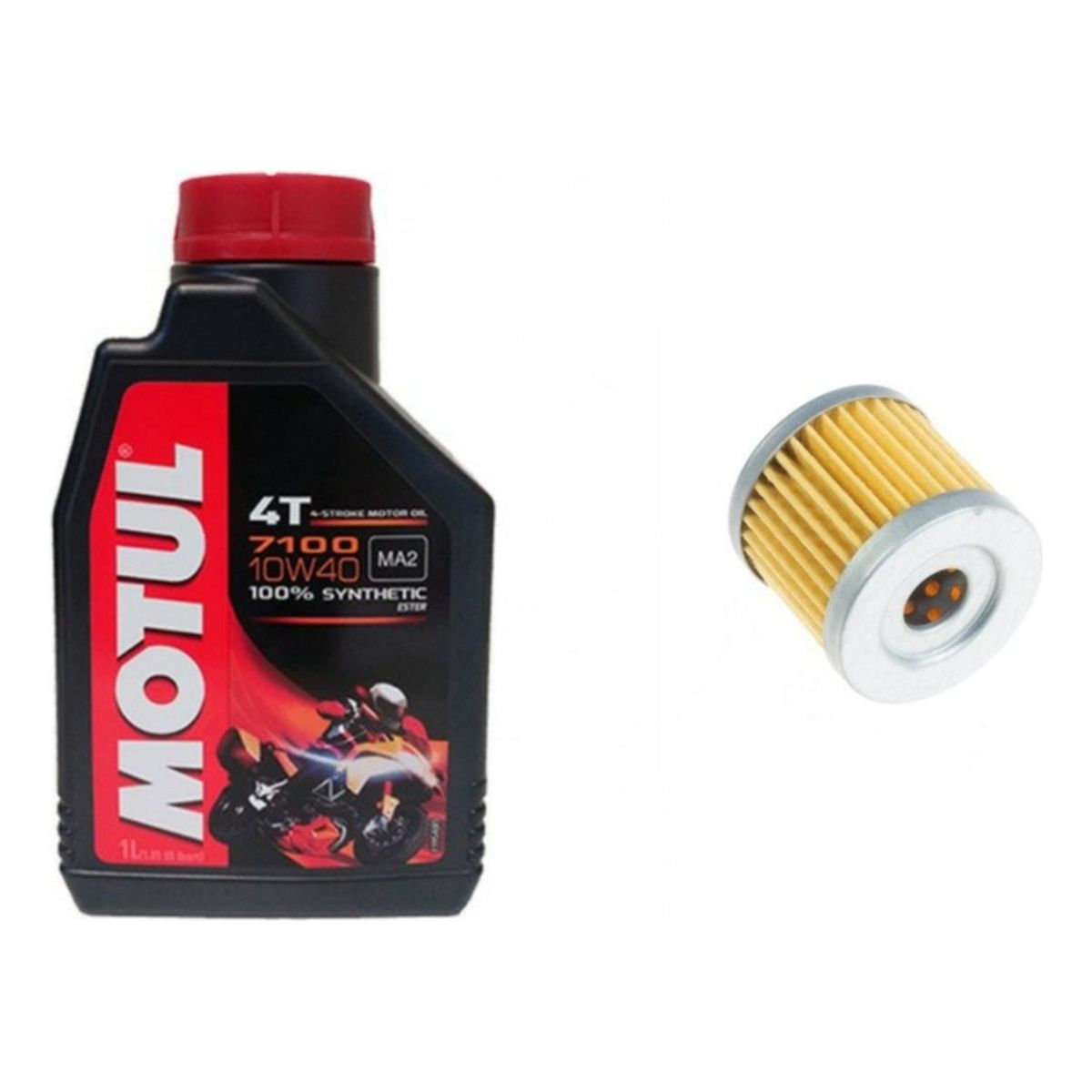 MOTUL - Kit Mantencion Yamaha R15 V2 - V3 - V4 Aceite Full + Filtro