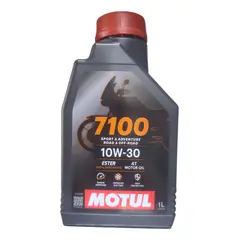 MOTUL - Aceite Moto 7100 10w30 Full Sintetico 1l 4t Original
