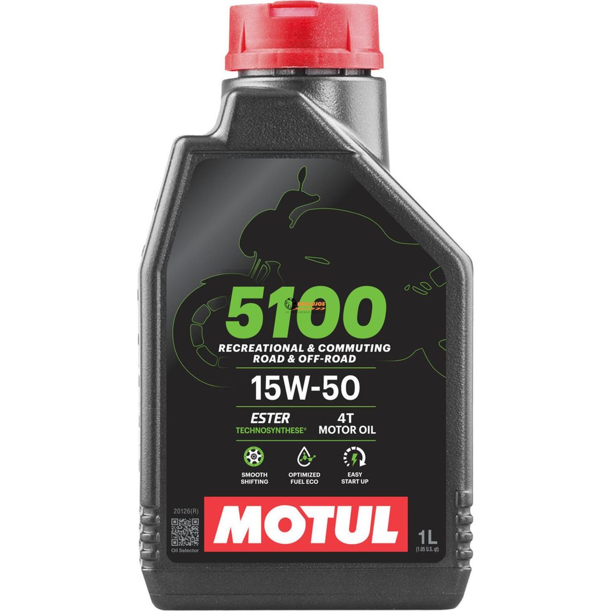 MOTUL - Aceite Para Motor Motul Semi-sintético 15w-50 Para Motos Y Cuatriciclos De 1 Unidad X 1l