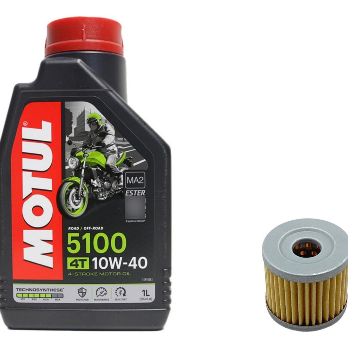 MOTUL - Kit Mantencion Zontes G1 155 / 1l Semi - Sintetico + Filtro