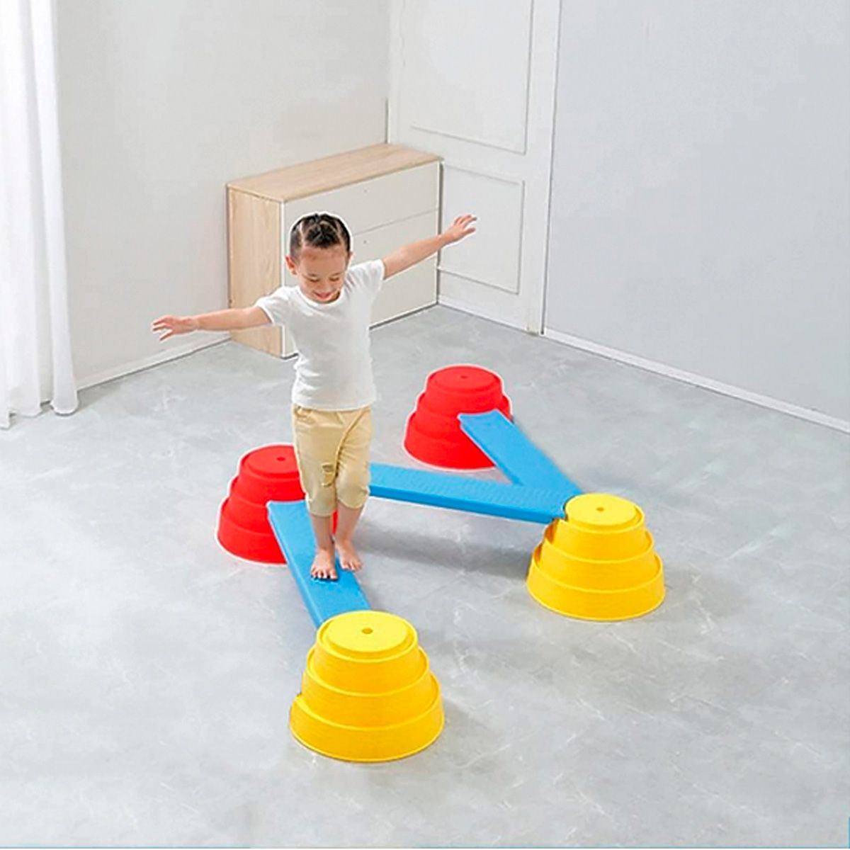 SDFIT - Set Equilibrio Niños Anti Deslizantes Xz-phb-008