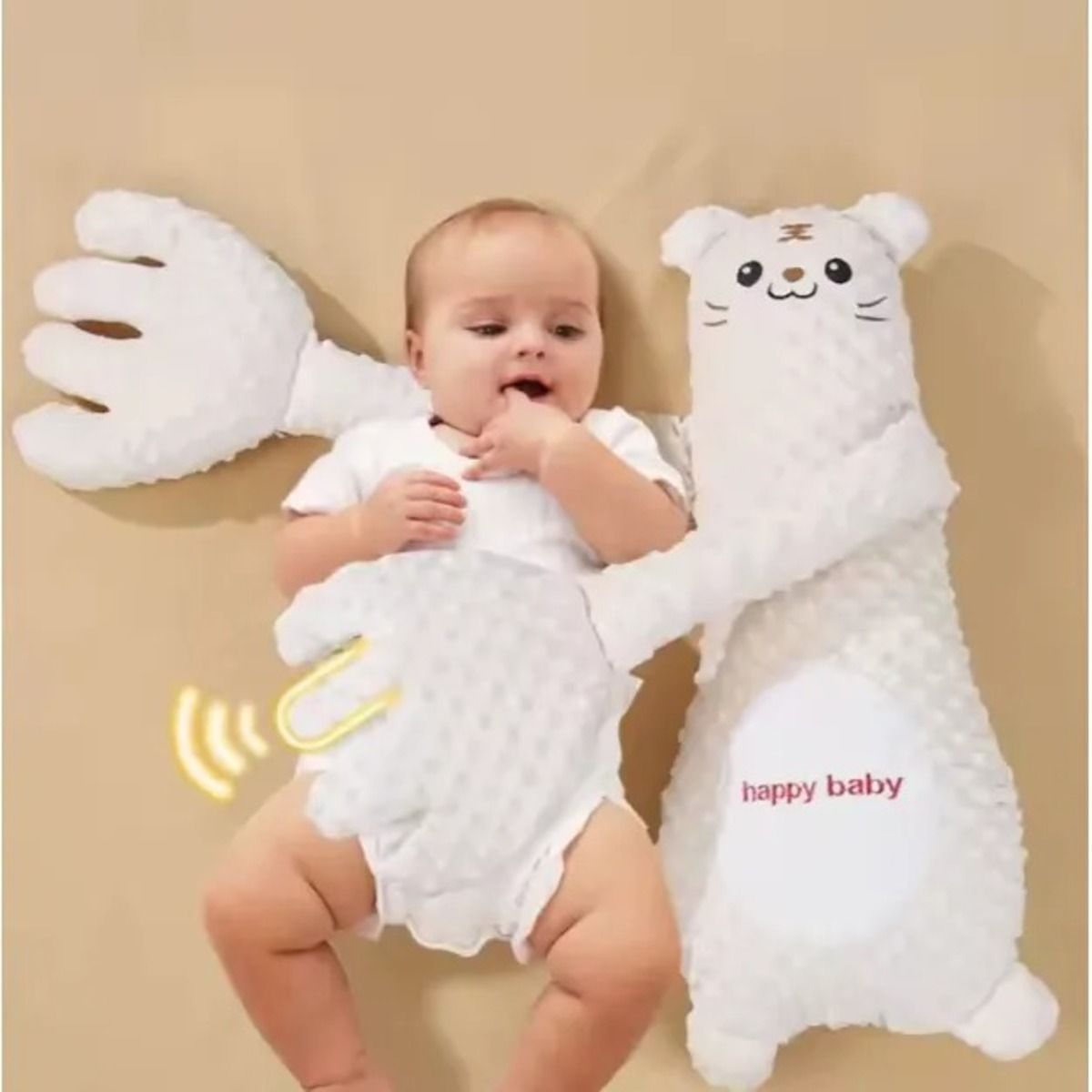 GENERICO - Almohada De Apego Para Bebés Con Palmadita Calmante