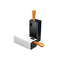 GENERICO - Cargador Portátil Power Bank 40000mah Powerbank Pd22w Color Negro