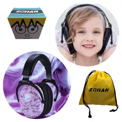 ZOHAN - Protector Auditivo Niños Audífonos Orejeras Antiruido Autismo Renew Unicorn