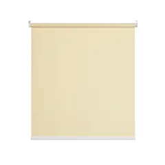 GUIZA - Cortina Roller Blackout 1 Paño 120x200 Sin Cenefa Beige